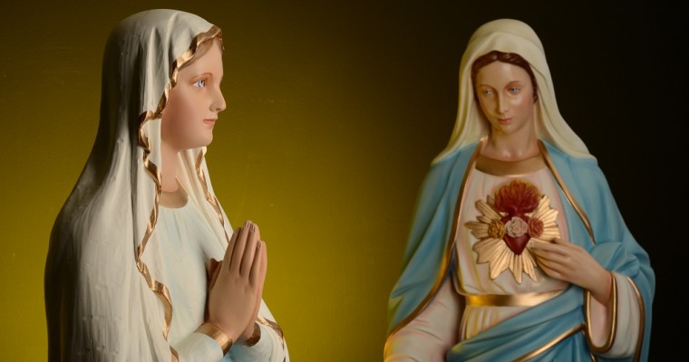 Les statues de la Sainte Vierge dans l’Italie du Sud