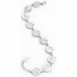 bracelet amen medailles des saints argent