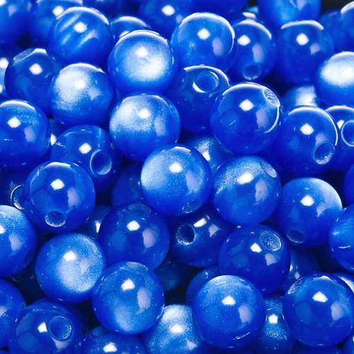 Grains pour Chapelets bleus ronds