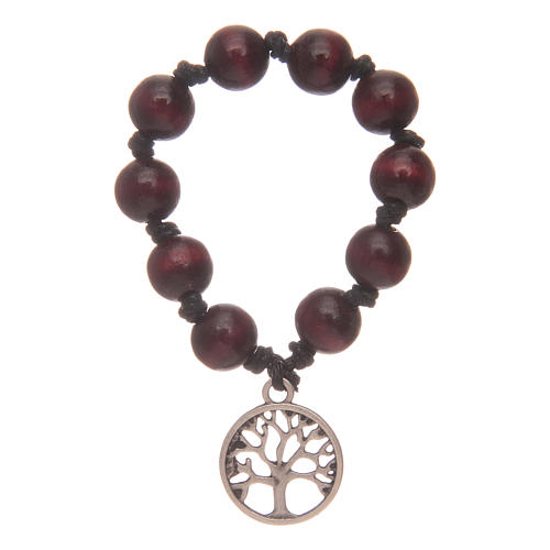 bracelet dix chapelet arbre de vie
