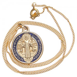 médaille d'or saint béni