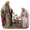 Nativite classique 30 cm creche napolitaine mouvement