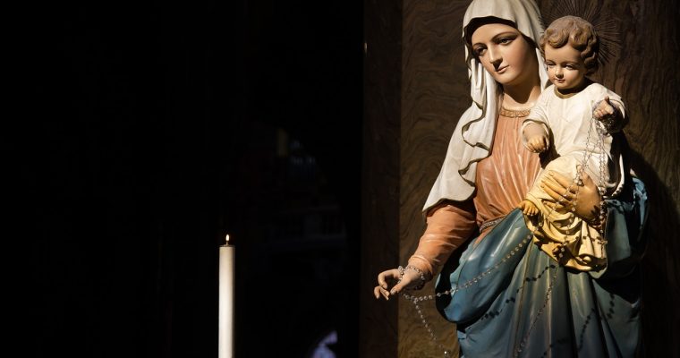 5 statues religieuses en plâtre pour votre église