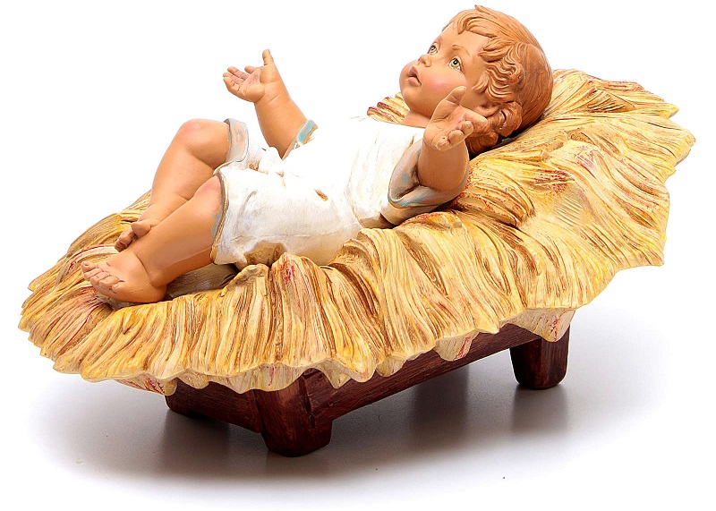 Enfant Jésus crèche Fontanini 65 cm résine