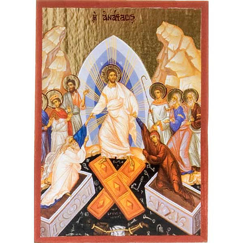 icone imprimee resurrection