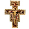 crucifix de st-damien sur bois