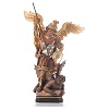 saint michel archange statue bois