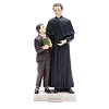 Statue Don Bosco et D. Savio 30 cm