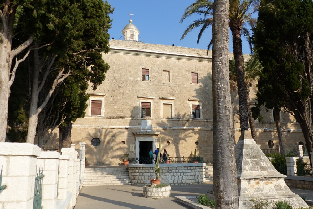 Le monastere de Stella Maris sur le Mont Carmel