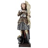 Statue plâtre nacré Jeanne d'Arc 45 cm