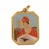 pendentif emaille zamak saint janvier