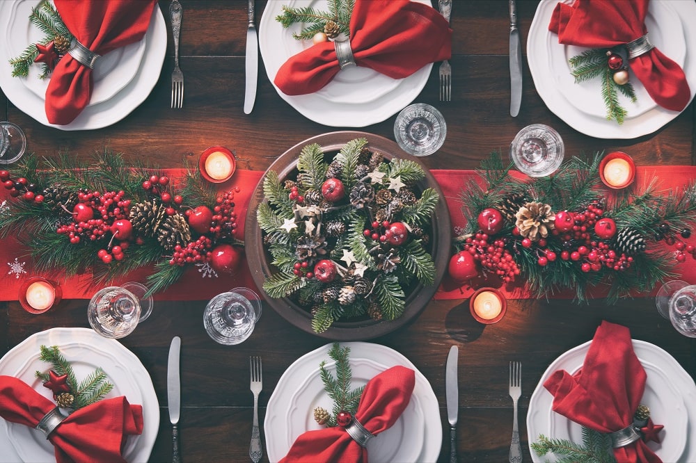 Dresser la table à Noël : plein d’idées, même à réaliser soi-même