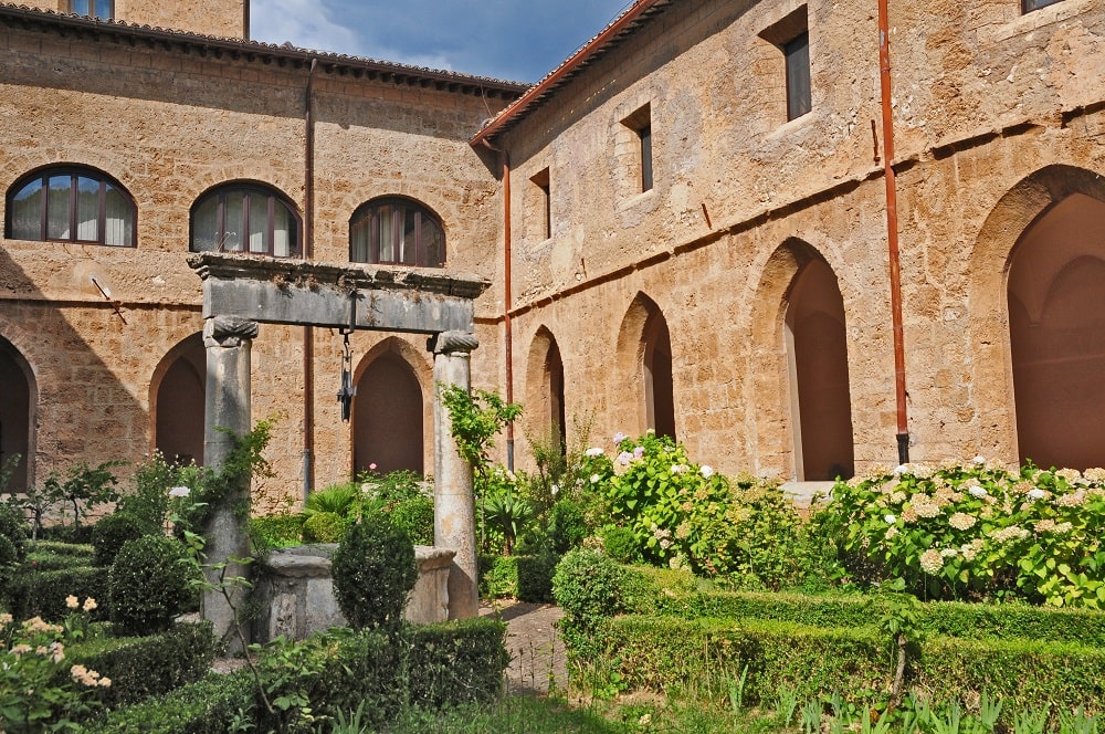 Le monastère de Sainte Scholastique à Subiaco