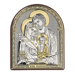 Cadre Sainte Famille style russe bilaminé 10,5 cm fr