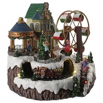 village-noel-musicale-roue-panoramique-et-train-35x25x30-cm 150x150