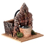 Fontaine terre cuite 12x12x13 cm 150x150