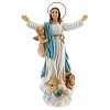 assomption marie anges statue resine 18x12x6 cm