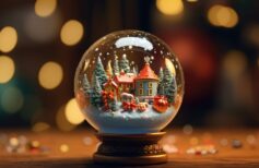 Boule à neige en verre