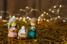 crèche en miniature