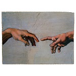 Creation d'Adam, Michel Ange, Bottega Tifernate