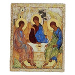 Icone de la Trinité, Andrei Roublev
