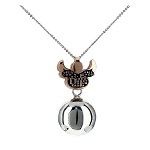Grelot de grossesse 20 mm avec ange Agios argent 925 rosé