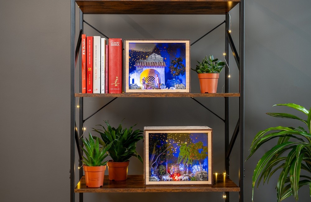 book nook nativity box