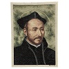 Tapisserie pour petit tableau Saint Ignace de Loyola