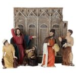 set-expulsion-des-marchands-du-temple-10-cm-resine-peinte-creche-de-paques